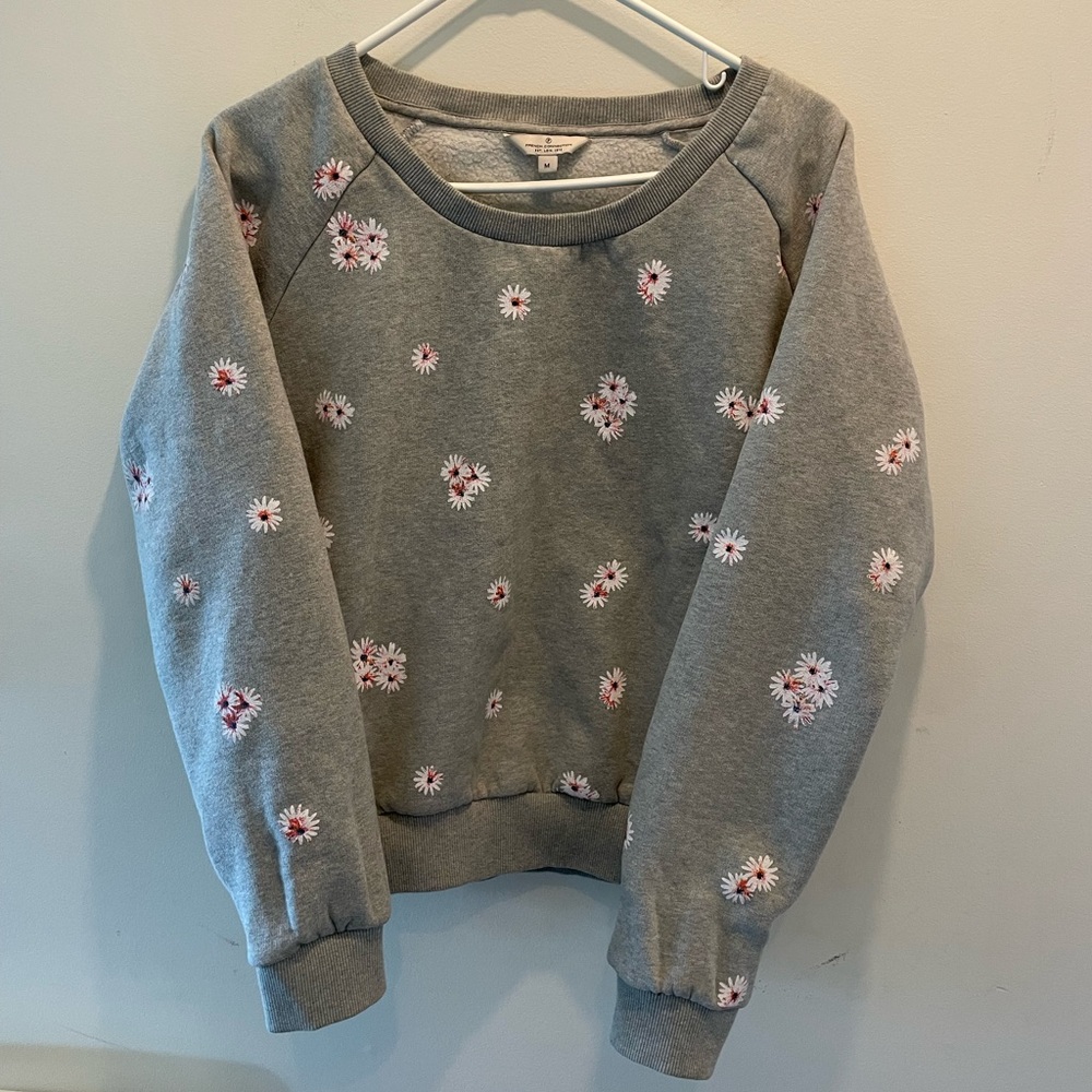 FCUK Comfy Spring Floral Sweatshirt